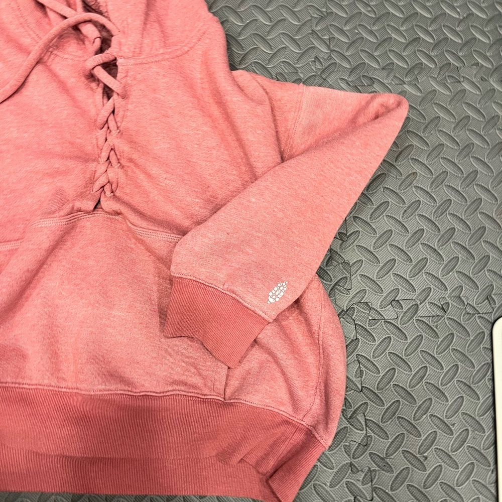 Free People Movement Lace Up Hoodie Medium - Picture 4 of 6